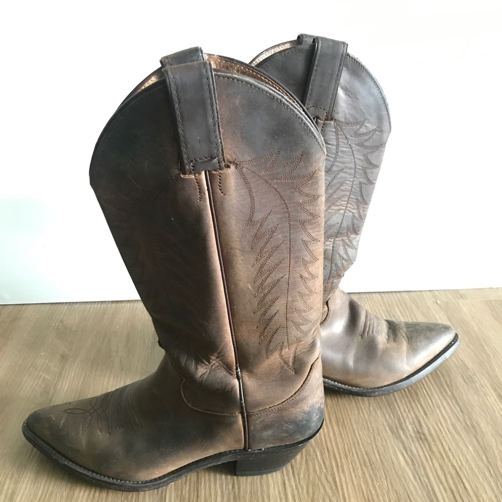 Authentic cowboy boots
